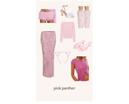 Pink Panther! 🎀 cover photo collage