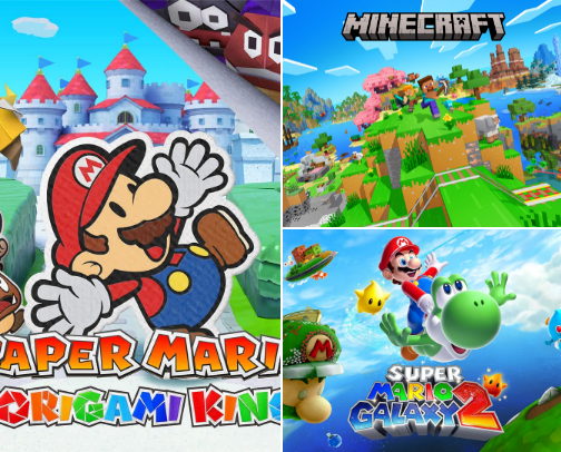 Games I love cover photo collage