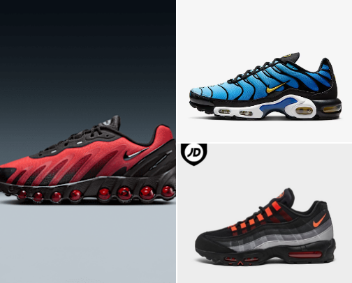 Mans sneakers cover photo collage