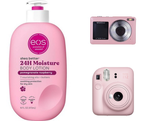 Pink Christmas Wishlist 🌸🩷 cover photo collage