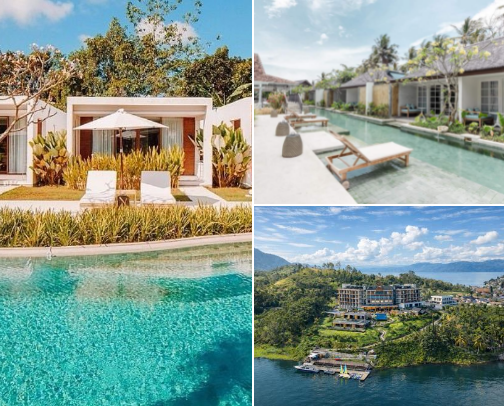 Hotel and Travel✈️  🧳  🌴  🌊 cover photo collage