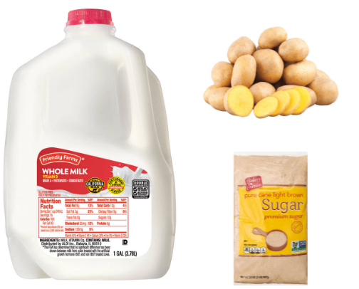 groceries under $40 (high protein!) cover photo collage
