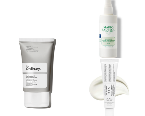 Skincare Faves cover photo collage