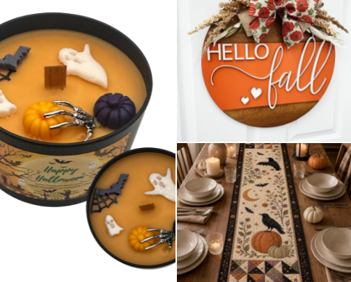 Cozy Fall & Spooky Halloween Must-Haves cover photo collage