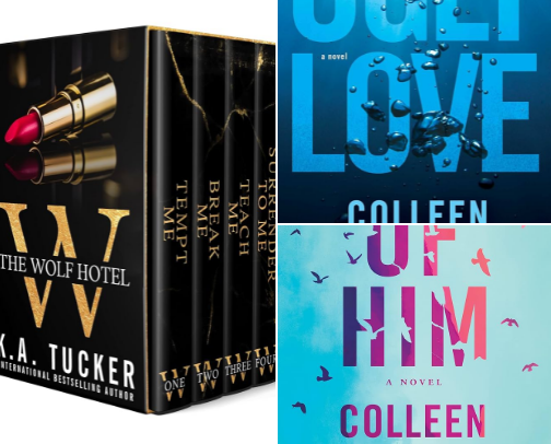 The books that catch your attention and force you to skip chores cover photo collage