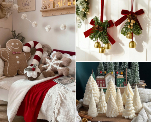CHRISTMAS 2025- ✨ Holiday decors, now on sale. 🎄 cover photo collage