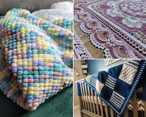 Crochet Blankets!!! cover photo collage