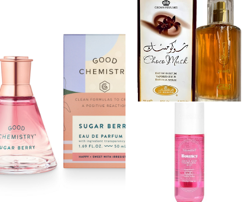 Smell good all day | Perfumes + Body spray cover photo collage