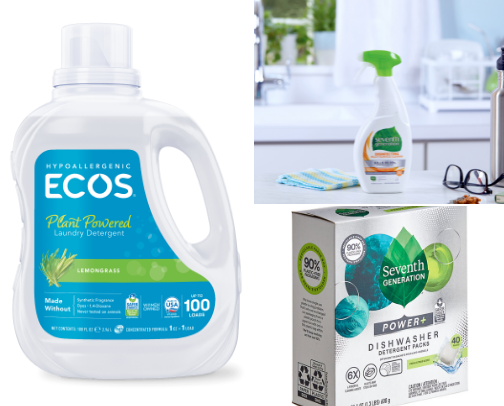 Clean Home Products cover photo collage