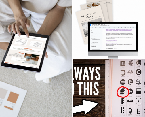 DIY Website Resources cover photo collage