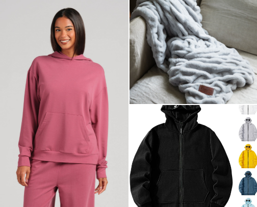 Get comfy! cover photo collage