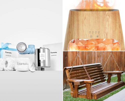 Home products cover photo collage