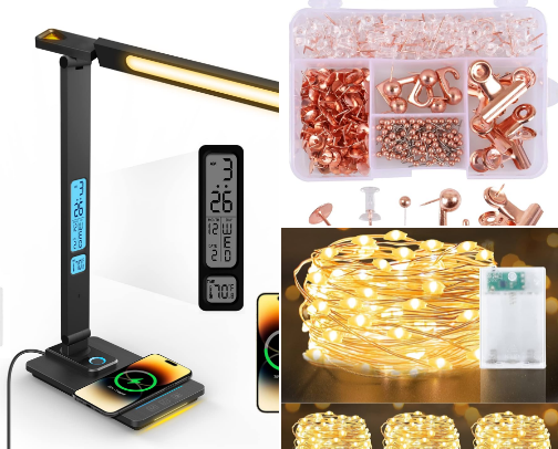 back to school essentials: college dorm must-haves! cover photo collage