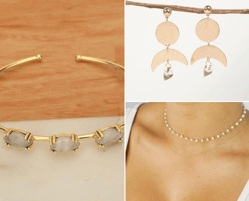 jewelry cover photo collage