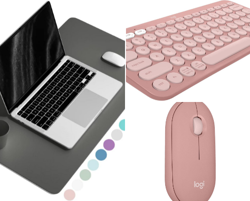 Aesthetic Desk Accessories Under $50 cover photo collage