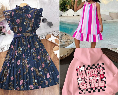 Affordable clothing for my teen girls! cover photo collage