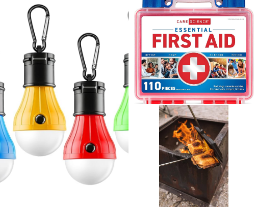 Family Camping Essentials (RV Must-Haves + Kids Camping Gear) cover photo collage