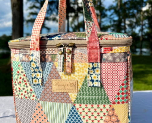 Stylish Spring Backpacks, Lunch Bags, and Rolling Bags for Teachers cover photo collage