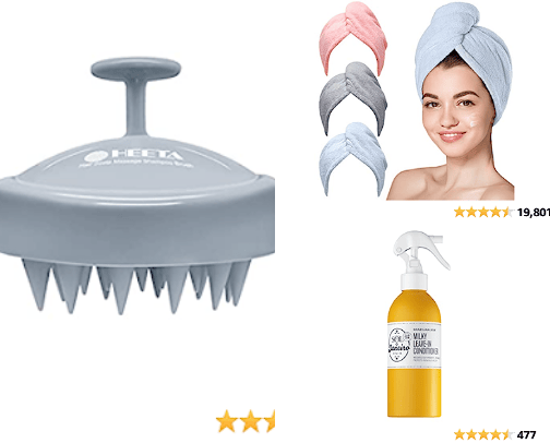 Fave hair care items! cover photo collage