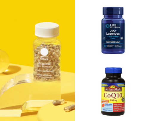 Vitamins cover photo collage