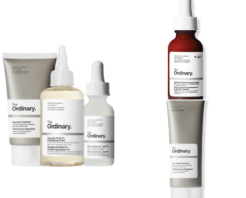 What I love from The Ordinary cover photo collage