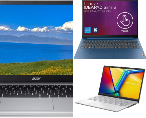 Best Budget Laptops for Students (2026) cover photo collage