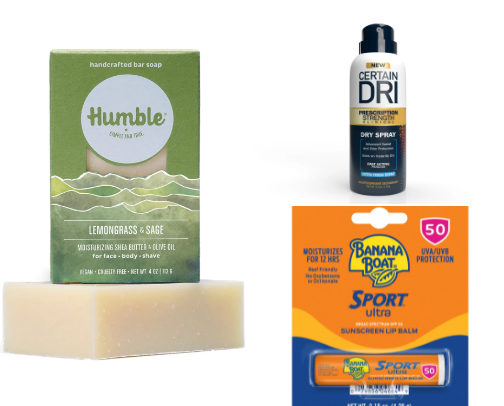 Summer Hacks: beat the bugs, the heat, and the sweat cover photo collage