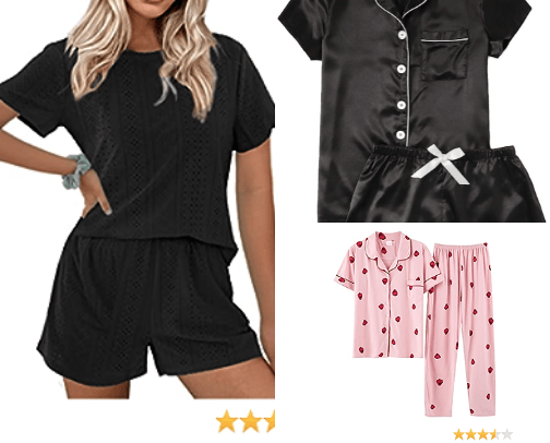 amazon pj sets cover photo collage