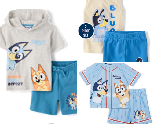 Bluey Themed Outfits For Your Kiddos cover photo collage