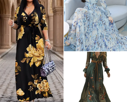 LADIES FASHION cover photo collage