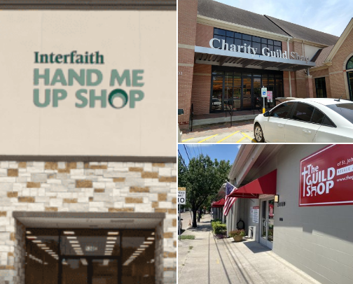 Houston area thrift stores & what items I look for at each 🛍️ cover photo collage