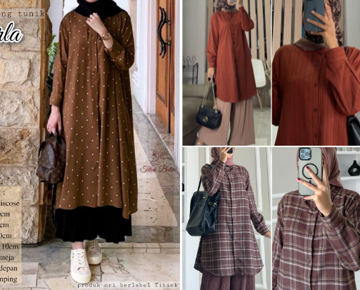 Tunik Tunik Cantik cover photo collage