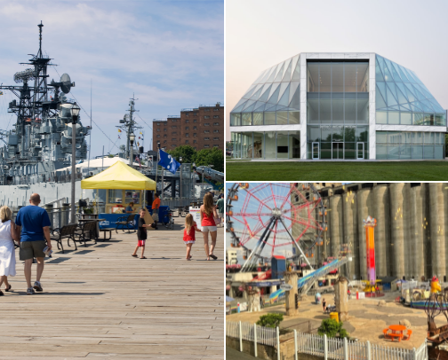 Fun things to do in Buffalo New York cover photo collage