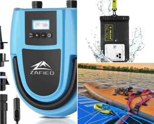 Paddle board Essentials cover photo collage