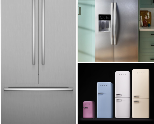 My top 5 frige brands👌 cover photo collage
