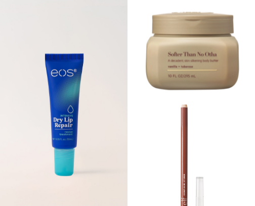 Pre menopause body/ skin/ makeups & health care cover photo collage