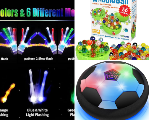 For the boys that… SQUIRREL! Stocking stuffers and gifts that grab their attention cover photo collage