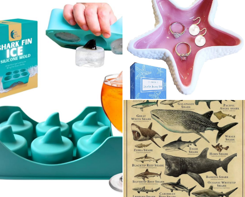Must-Haves for Shark/Ocean Lovers cover photo collage