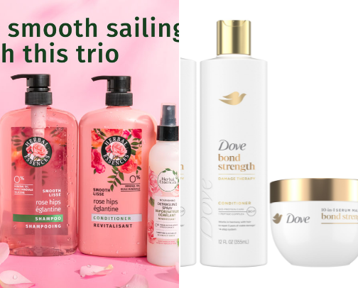 Haircare essential cover photo collage