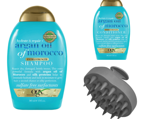 Hair care cover photo collage