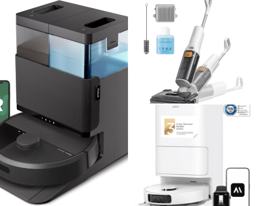 The Best Robot Vacuums, Vacuum Mops & Steam Cleaners of 2026 cover photo collage
