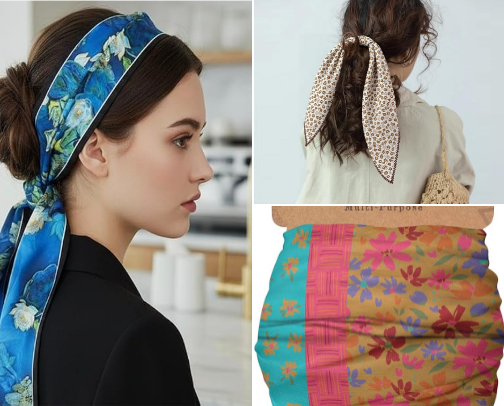 Cute headbands cover photo collage