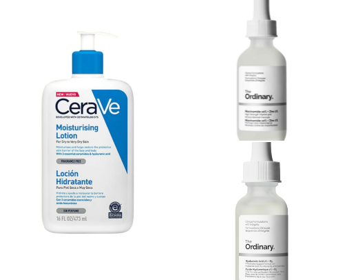 must have glass skin essentials 🫧 cover photo collage