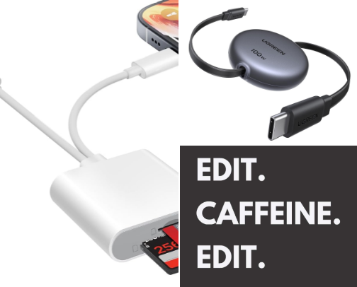 Gift Ideas for  Photographers and Videographers cover photo collage