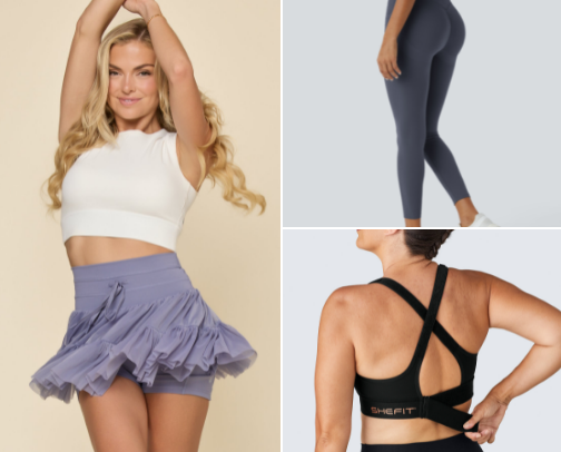 Favorite workout clothing! cover photo collage