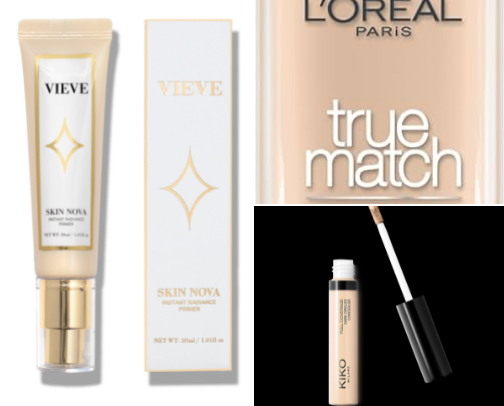 2026 makeup routine cover photo collage