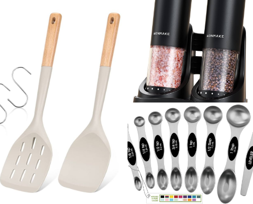Kitchen essentials cover photo collage