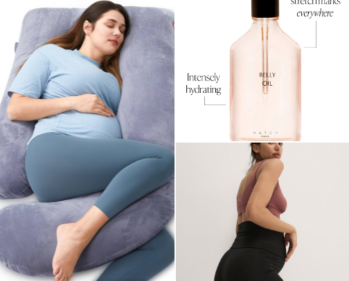 Pregnancy must haves cover photo collage
