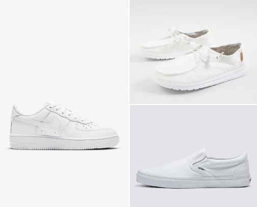 Shoes cover photo collage