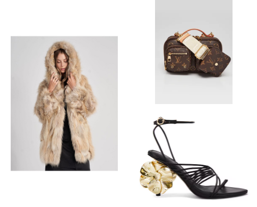 Majestic Attire- Glam up cover photo collage